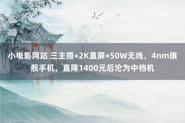 小电影网站 三主摄+2K直屏+50W无线，4nm旗舰手机，直降1400元后沦为中档机